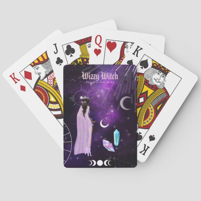 Personalised Tarot Cards using Plain Deck Crystals (Back)