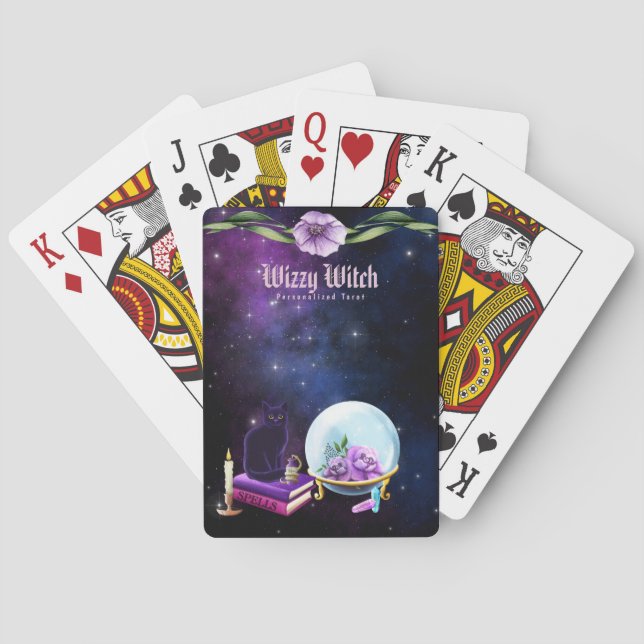 Personalised Tarot Cards using Plain Deck Crystals (Back)