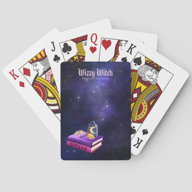 Personalised Tarot Cards using Plain Deck Crystals (Back)