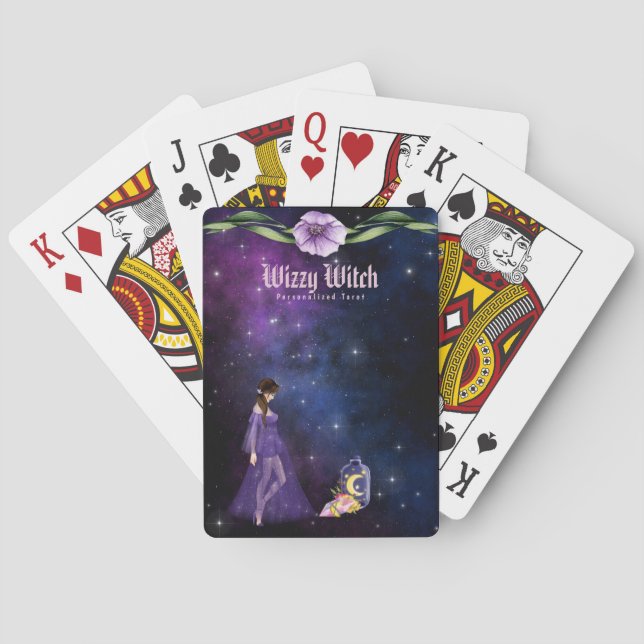 Personalised Tarot Cards using Plain Deck Crystals (Back)