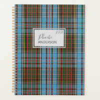 Personalised Tartan Clan Anderson Plaid Check