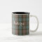 Personalised Tartan mug