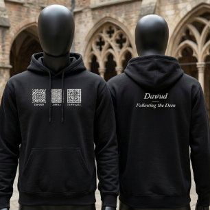 Personalised Tawhid Tawba Tawwakul Islamic Mens  Hoodie