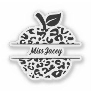Personalised Teacher Apple Name, Custom Teacher