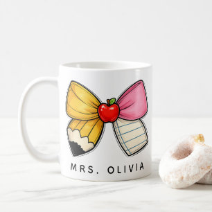 Personalised Teacher Appreciation   Custom Teacher Coffee Mug