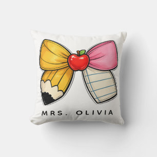 Personalised Teacher Appreciation   Custom Teacher Cushion