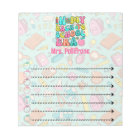 Personalised teacher back to school era to do list