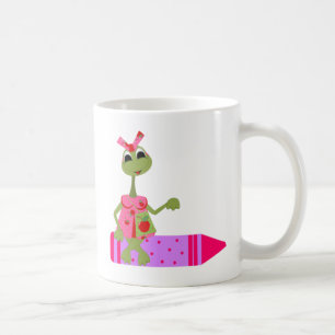 Personalised Teacher Coffee Mug-Crayons Coffee Mug