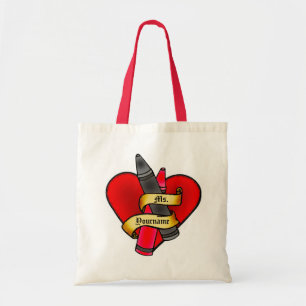 Personalised Teacher Crayon Bag