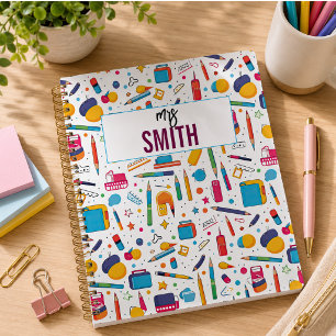 Personalised Teacher – Custom Name Back to school Planner