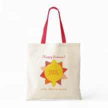 Personalised teacher gift tote - 2016