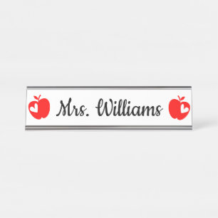 Personalised Teacher Graduation Gift New Graduate Desk Name Plate
