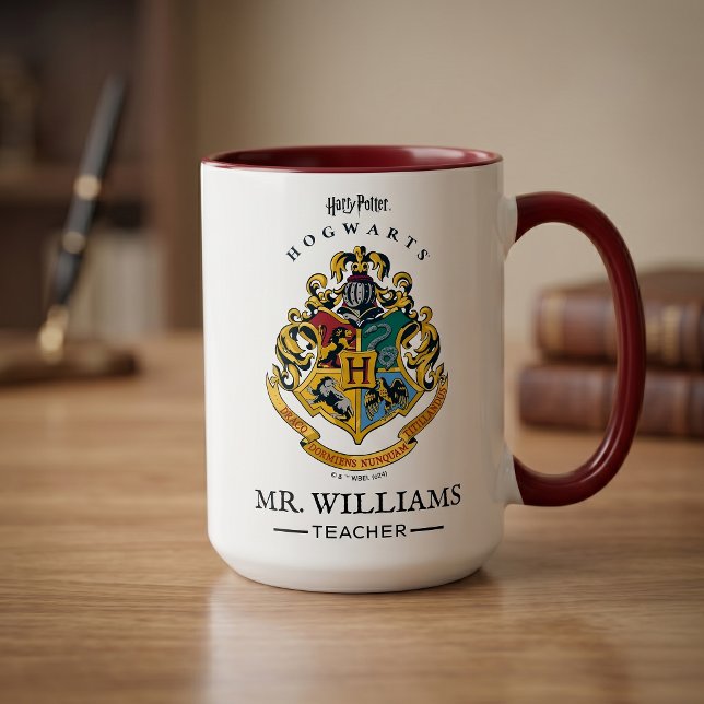 Personalised Teacher | HARRY POTTER™ Badge Mug (Creator Uploaded)