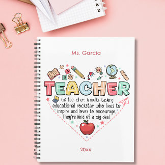 Personalised Teacher Monthly  Planner
