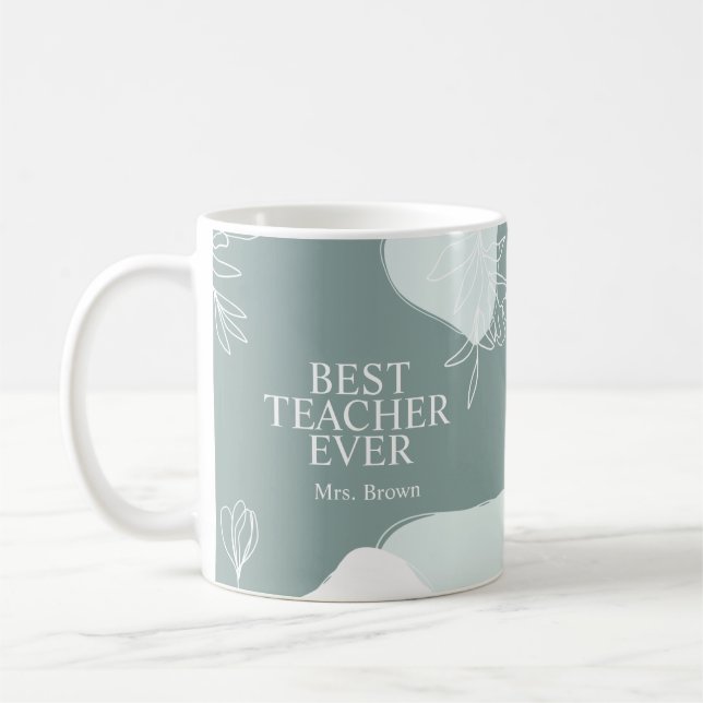 Personalised Teacher Mug (Left)