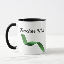 Personalised Teacher Mug, Custom Teacher Name