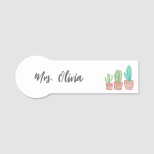 Personalised Teacher Name Tag