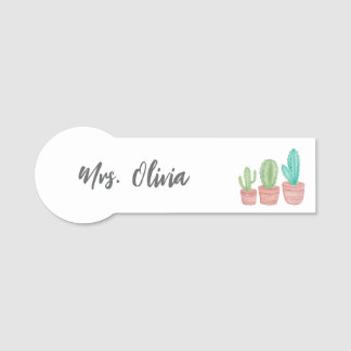 Personalised Teacher Name Tag