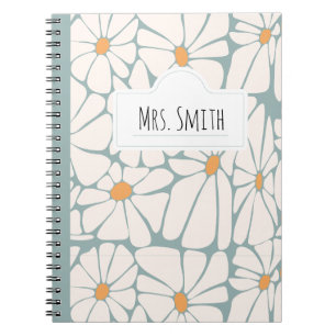 Personalised Teacher Notebook – Custom Name Teache