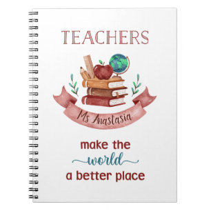 Personalised Teacher Notebooks - A Better Place