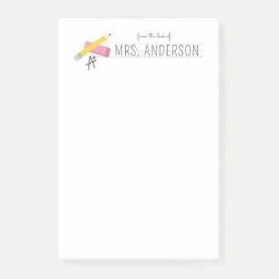 Personalised Teacher Notepad Appreciation Gift