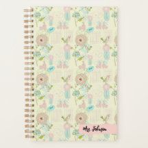 Personalised Teacher Planner with name