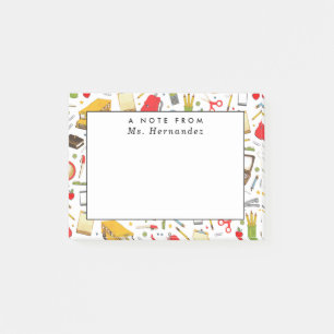 Personalised Teacher  Post-it Notes
