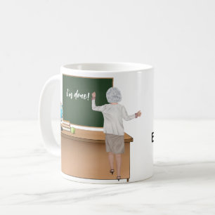 Personalised Teacher Retirement Gift Mug