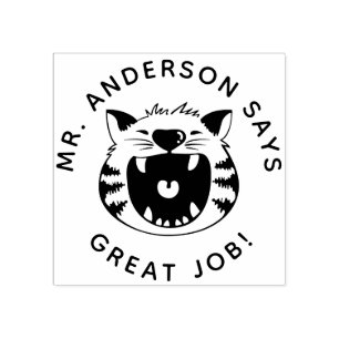 Personalised Teacher Stamp Back to School Gift