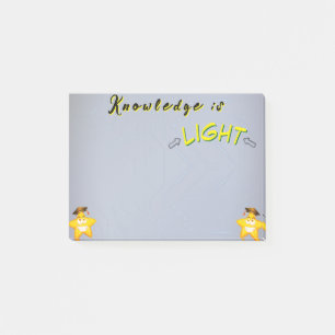 Personalised Teacher Student Notebook, Post-it Not Notes