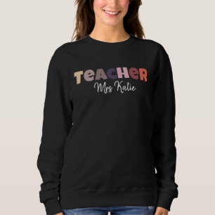 Personalised Teacher Sweatshirt