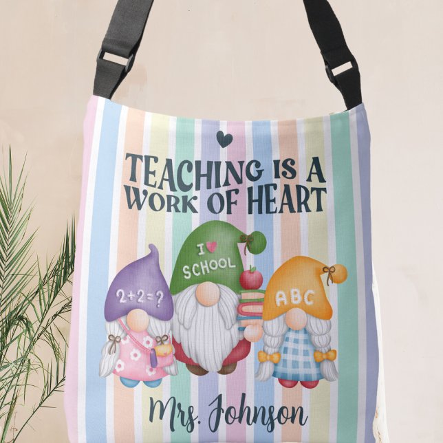 Personalised Teacher Tote and Shoulder Bag (Creator Uploaded)