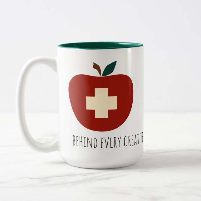 Personalised Teacher's Aide / Assistant Mug (Left)