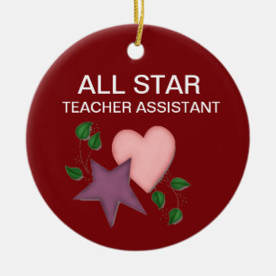 Personalised Teacher's Assistant Ornament