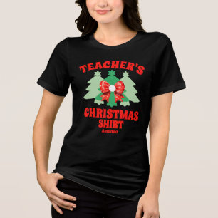 Personalised Teacher's Christmas Shirt