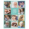 Personalised Teal 11 Photo Collage