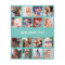 Personalised Teal 16 Photo Collage