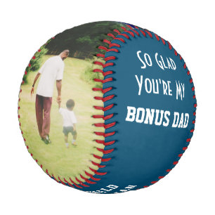 Personalised TEAL 2 Photo BONUS DAD Baseball