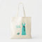 Personalised Teal Bridesmaid Tote