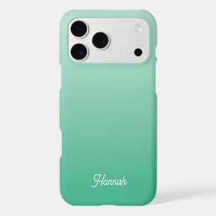 Personalised Teal Mint Gradient