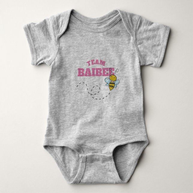 PERSONALISED TEAM BABY BABY BODYSUIT (Front)