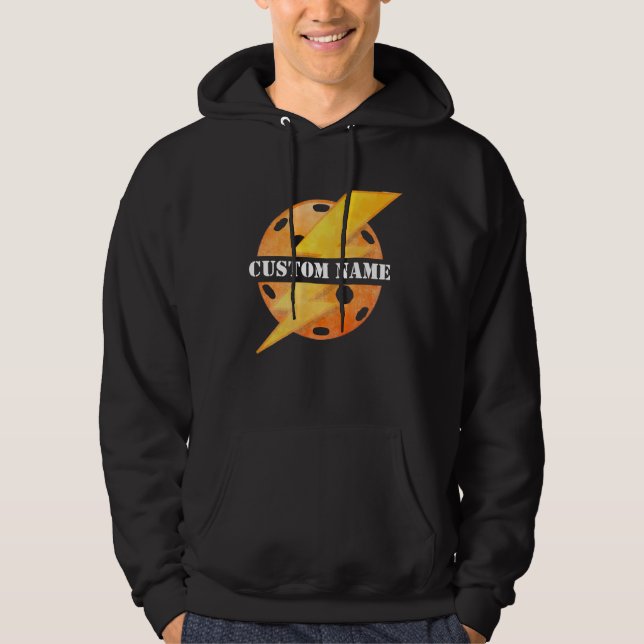 Personalised Team Name Sweatshirt, Pickleball Play Hoodie (Front)