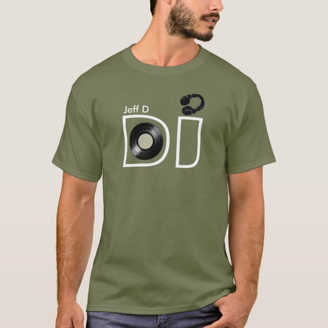 Personalised TEE for the DJ (Front)