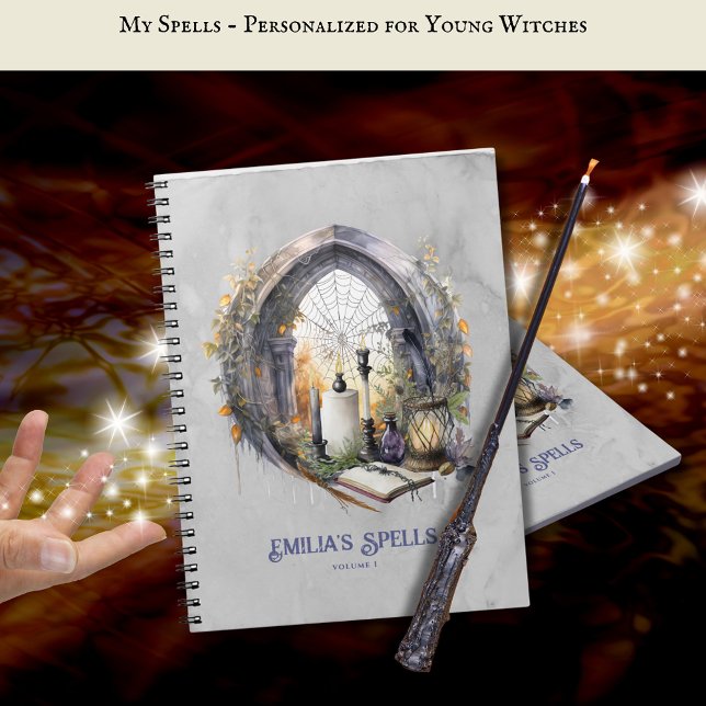 Personalised Teenage Witch Spell Book Grimoire (Creator Uploaded)
