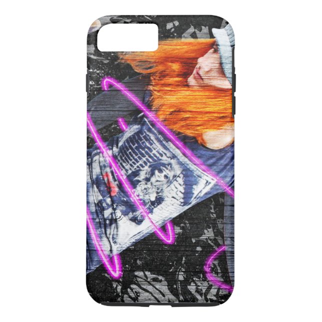 Personalised Teenager Fun Cool Skateboard Grunge Case-Mate iPhone Case (Back)