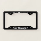 Personalised Template on Black