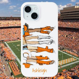Personalised Tennessee Ladies / Orange Boots iPhone 15 Case