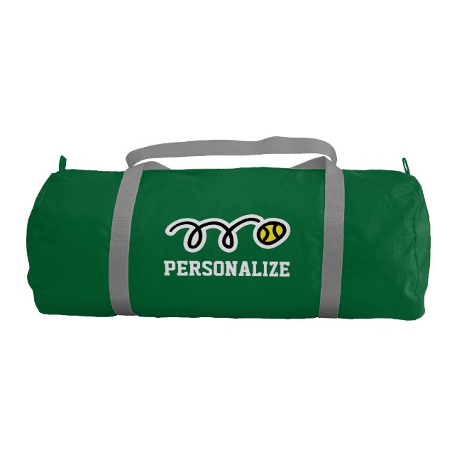 Personalised tennis bag for player and sport coach (Front)
