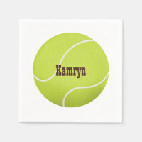 Personalised Tennis Ball Birthday Team