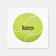 Personalised Tennis Ball Birthday Team